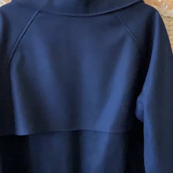 Vintage Pendleton Men’s Bomber Jacket Size M Navy Blue Pure Virgin Wool 💙💙💙 - Picture 8 of 14